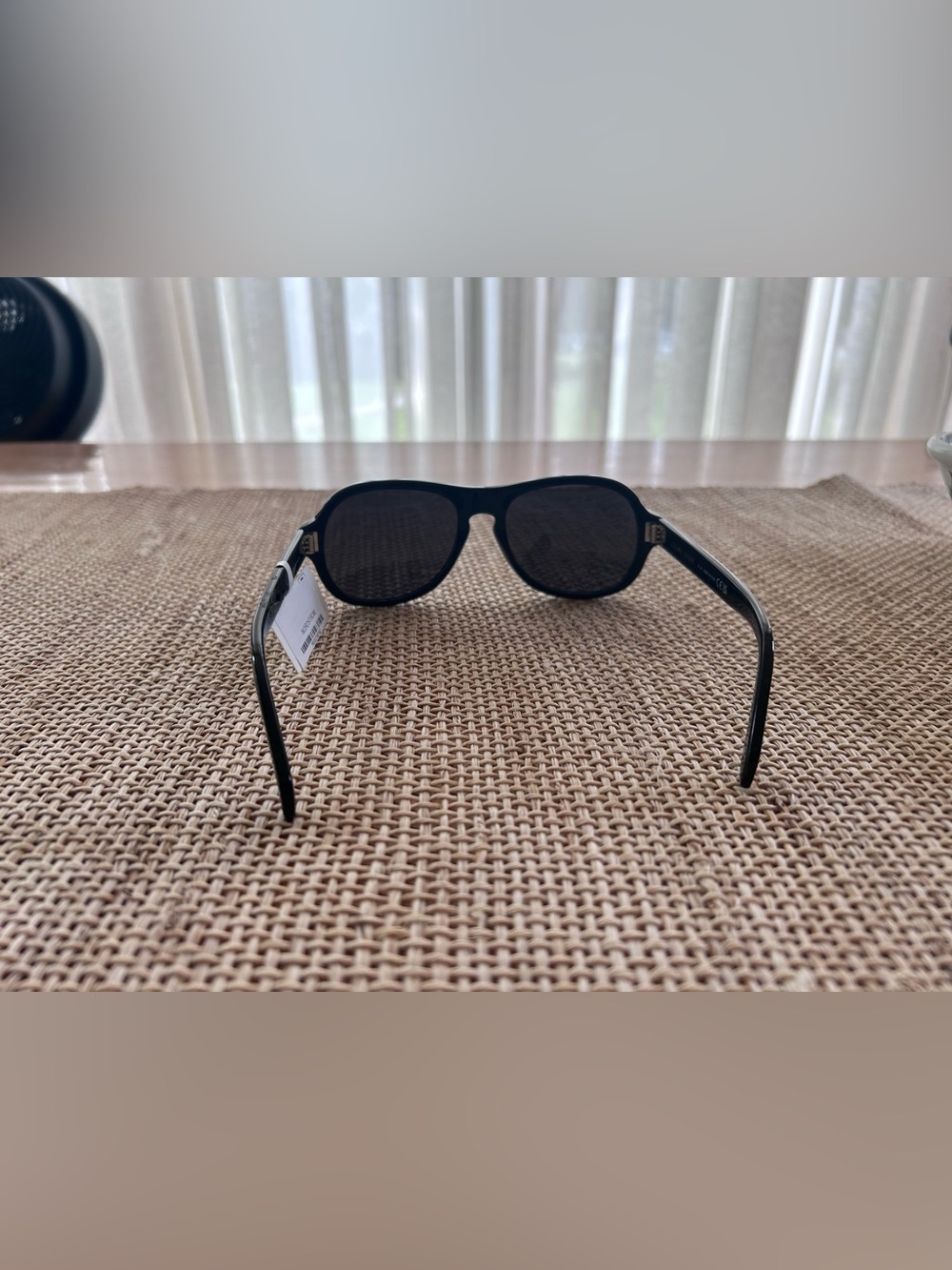 NWT Celine Bold 3 Dots Black 56mm Pilot Sunglasses Plus Accessories. - Picture 5 of 12